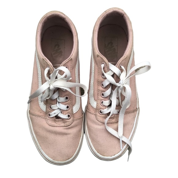 VANS ‘Off the Wall’ Pink low Sneakers - Picture 1 of 12